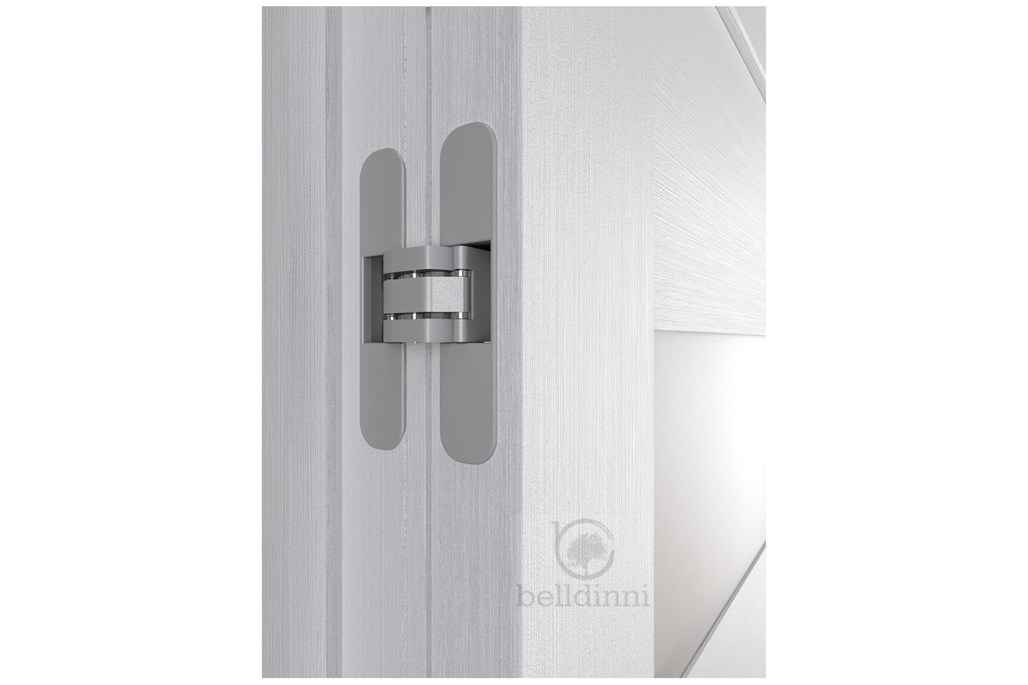 Belldinni Romi Vetro Bianco Noble Laminated Modern Interior Door