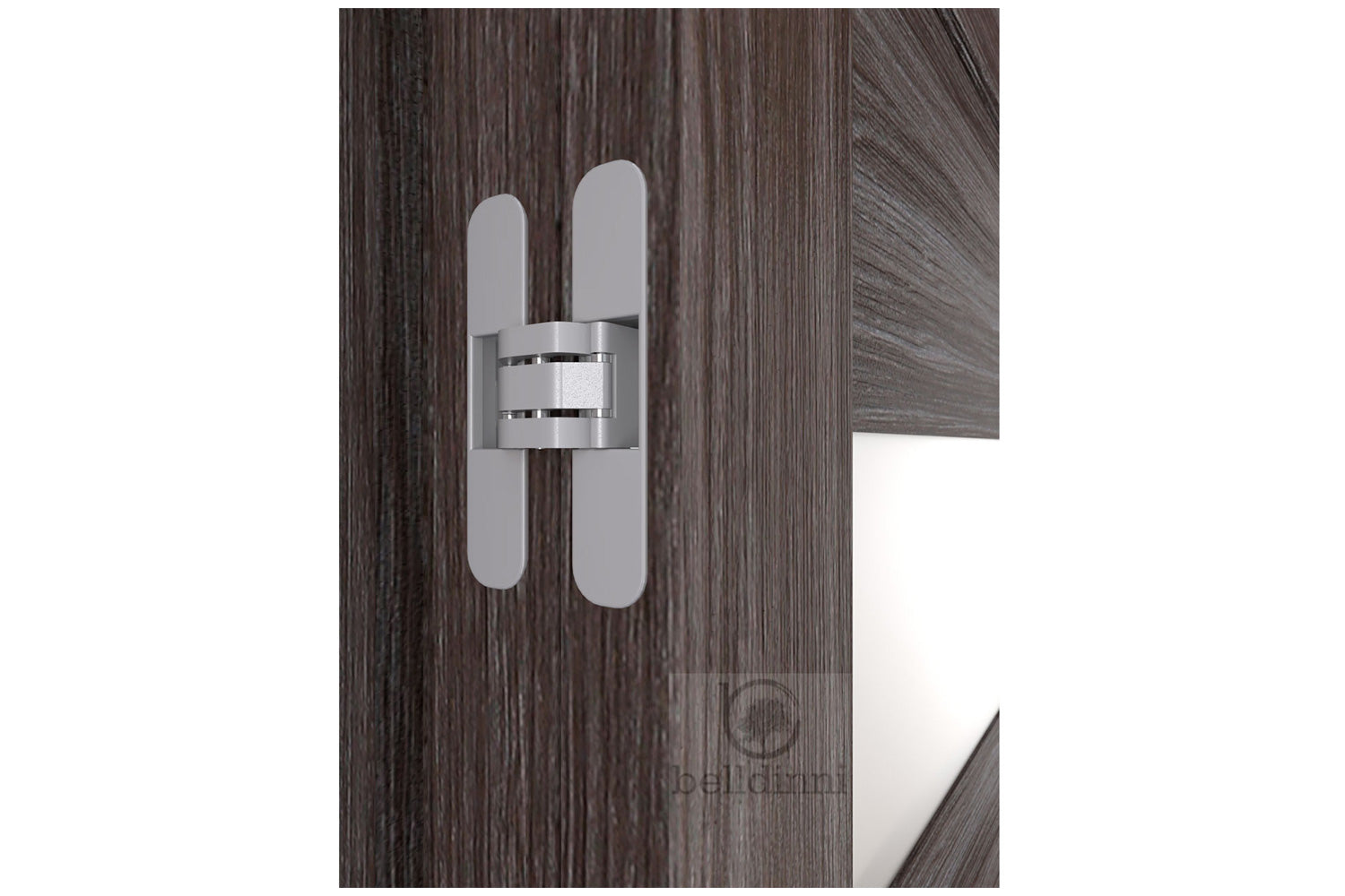 Belldinni Romi Vetro Gray Oak Laminated Modern Interior Door