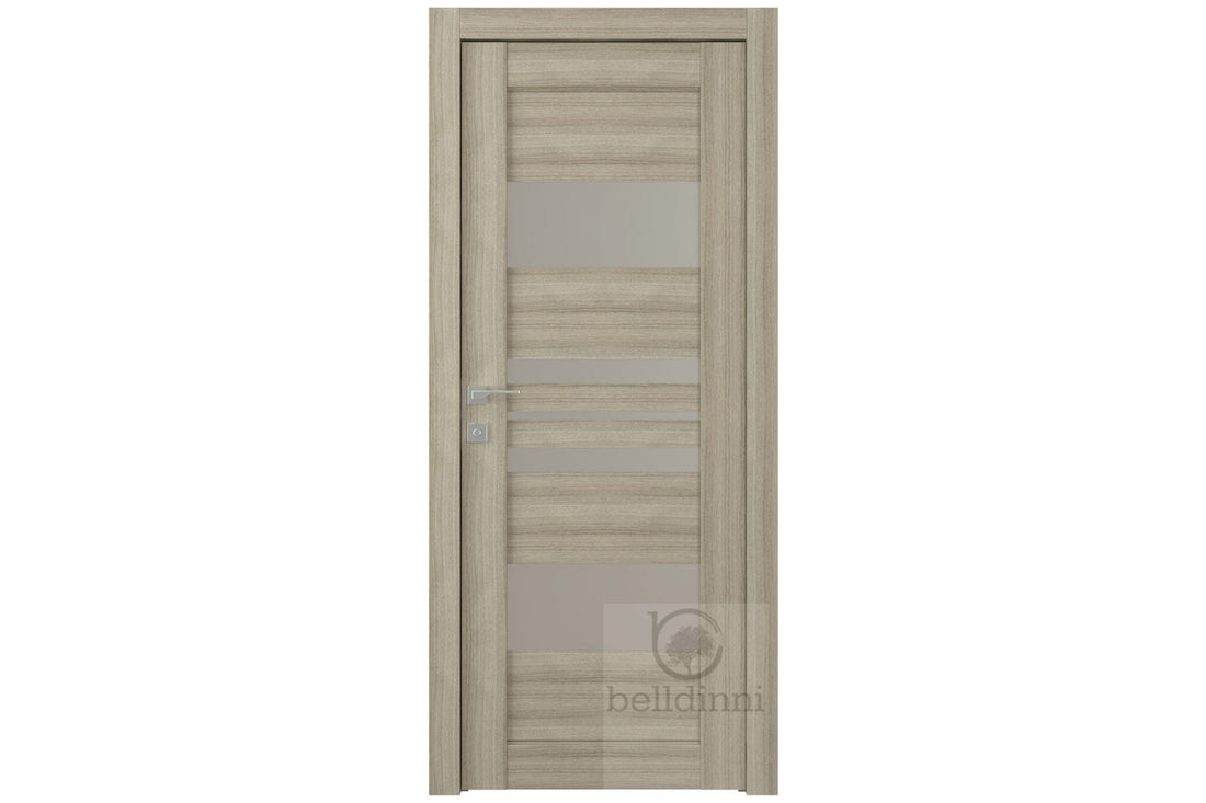 Belldinni Romi Vetro Shambor Laminated Modern Interior Door - Single Door