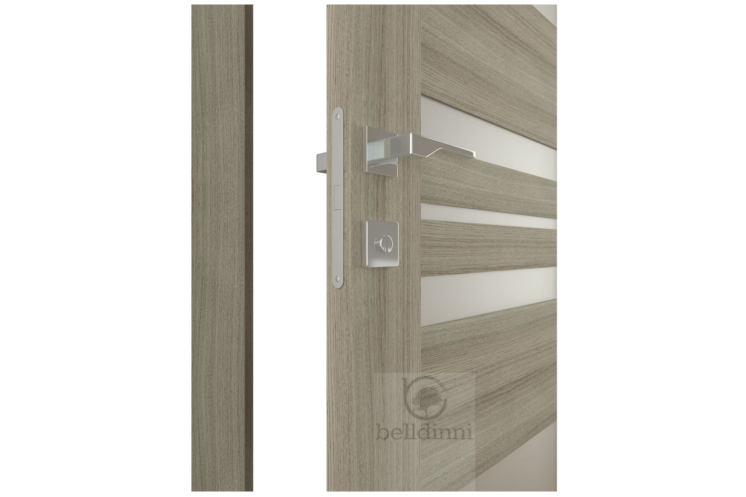 Belldinni Romi Vetro Shambor Laminated Modern Interior Door