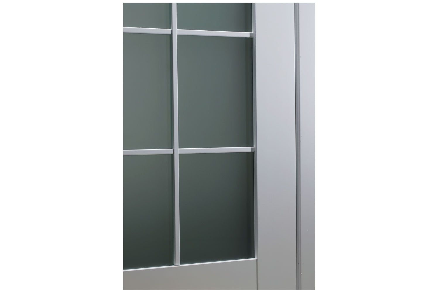 Belldinni SmartPro 10 Lite Vetro Polar White Enamel Modern Interior Door