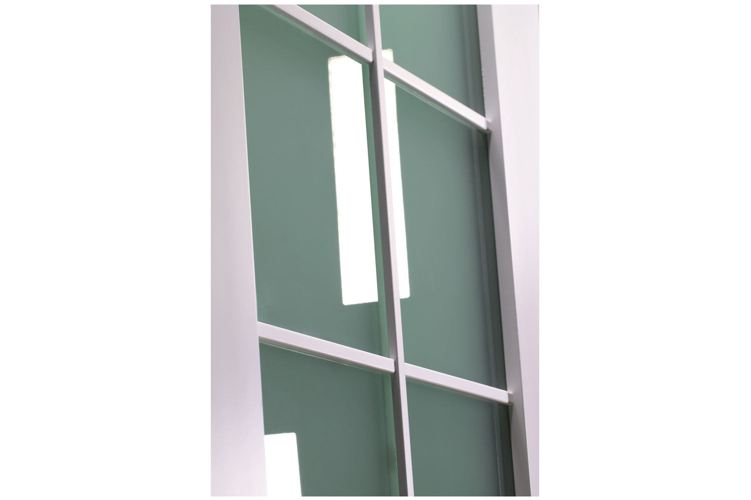 Belldinni SmartPro 10 Lite Vetro Polar White Enamel Modern Interior Door