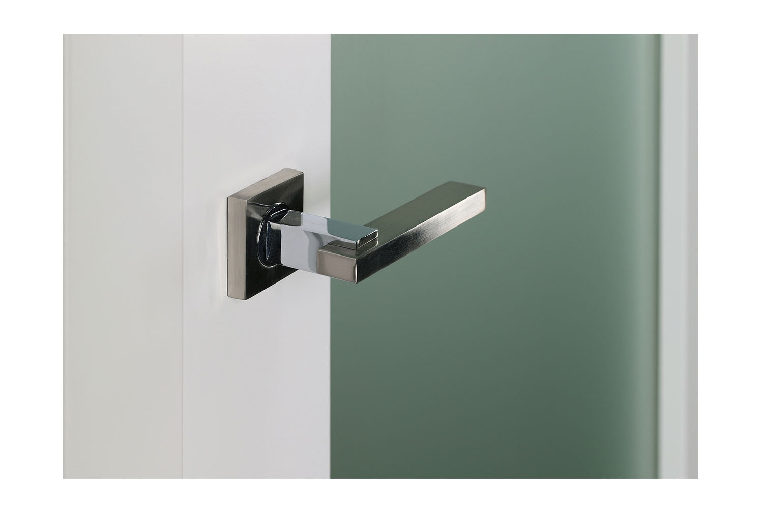 Belldinni SmartPro 207 Vetro Polar White Enamel Modern Interior Door