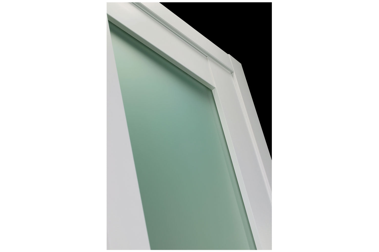 Belldinni SmartPro 207 Vetro Polar White Enamel Modern Interior Door