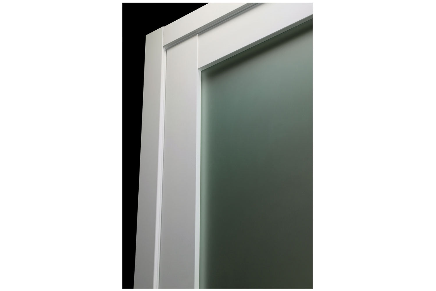 Belldinni SmartPro 207 Vetro Polar White Enamel Modern Interior Door