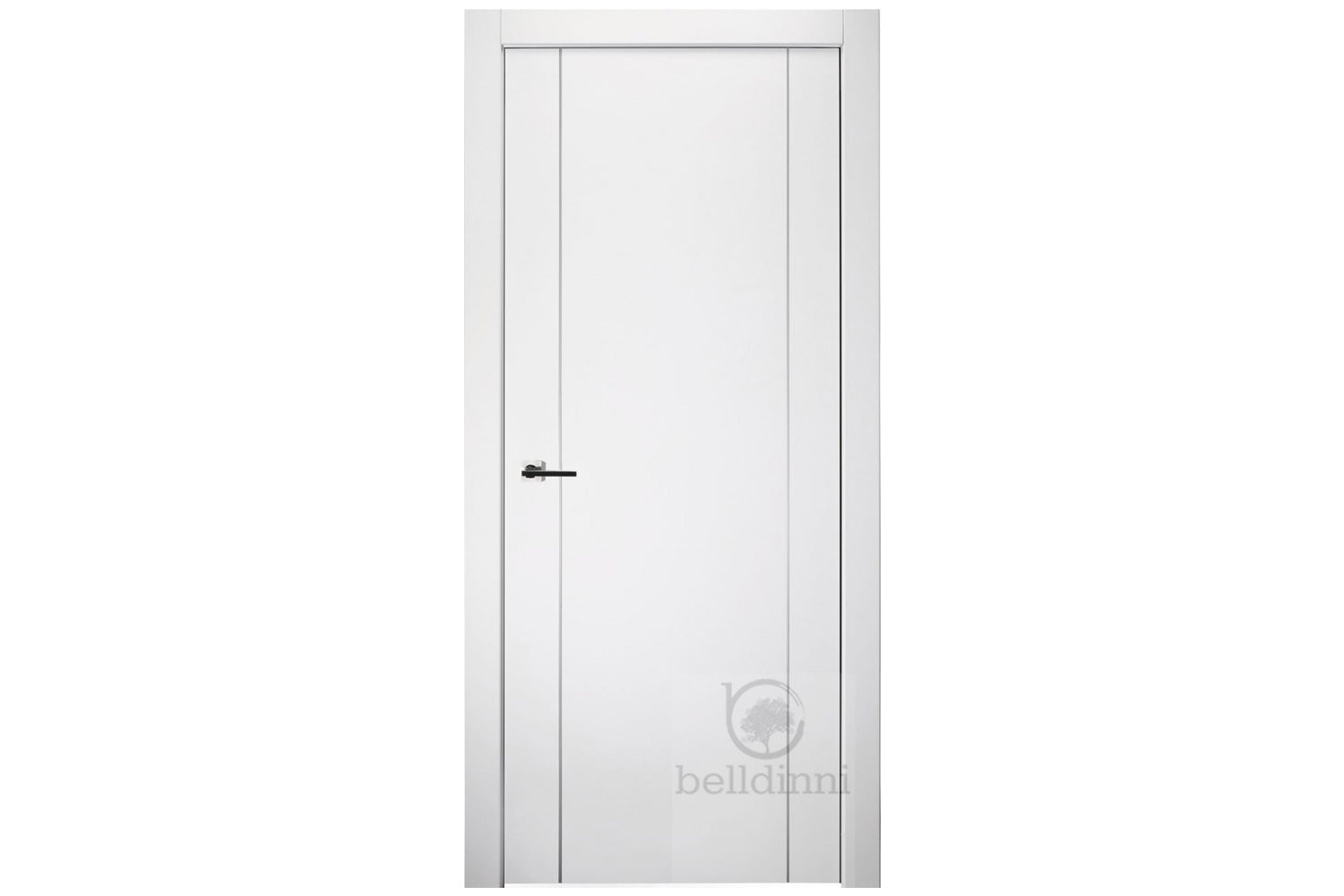 Belldinni SmartPro 2U Polar White Enamel Modern Interior Door - Single Door