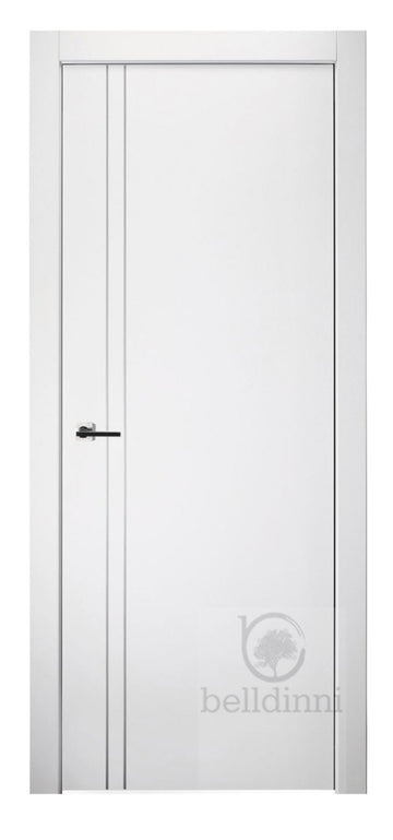 Belldinni SmartPro 2V Polar White Enamel Modern Interior Door
