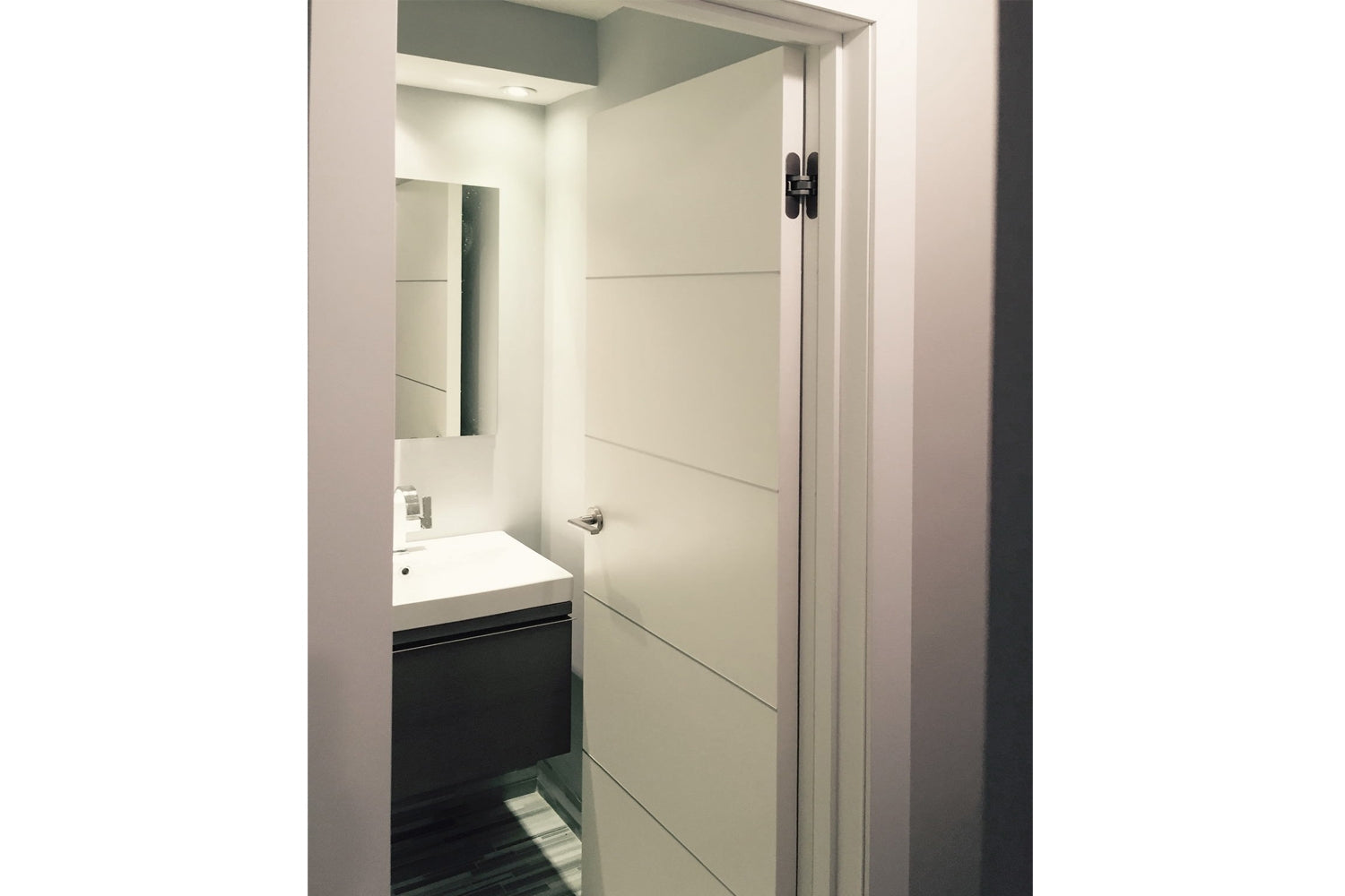 Belldinni SmartPro 4H Polar White Lacquered Modern Interior Door