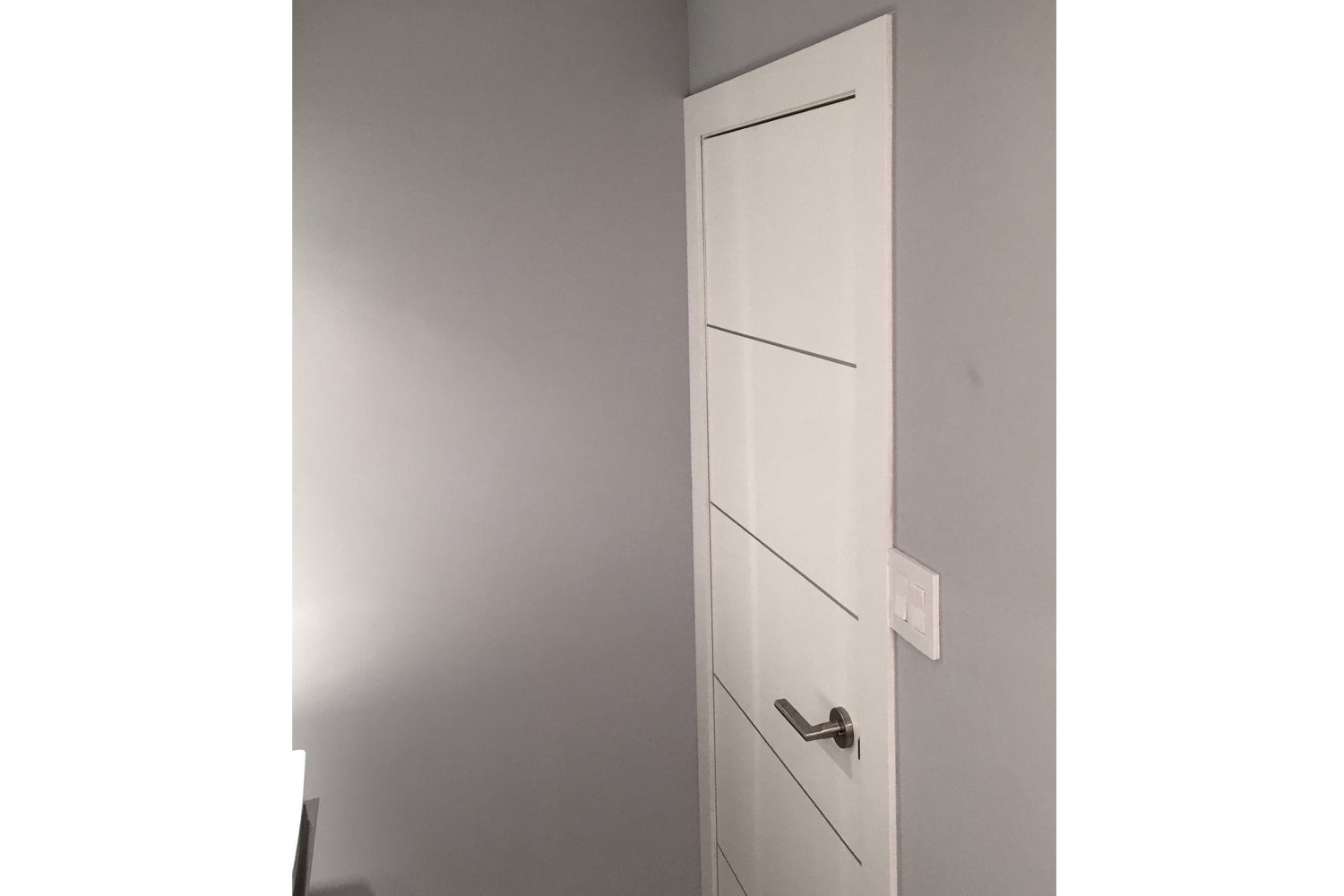 Belldinni SmartPro 4H Polar White Lacquered Modern Interior Door