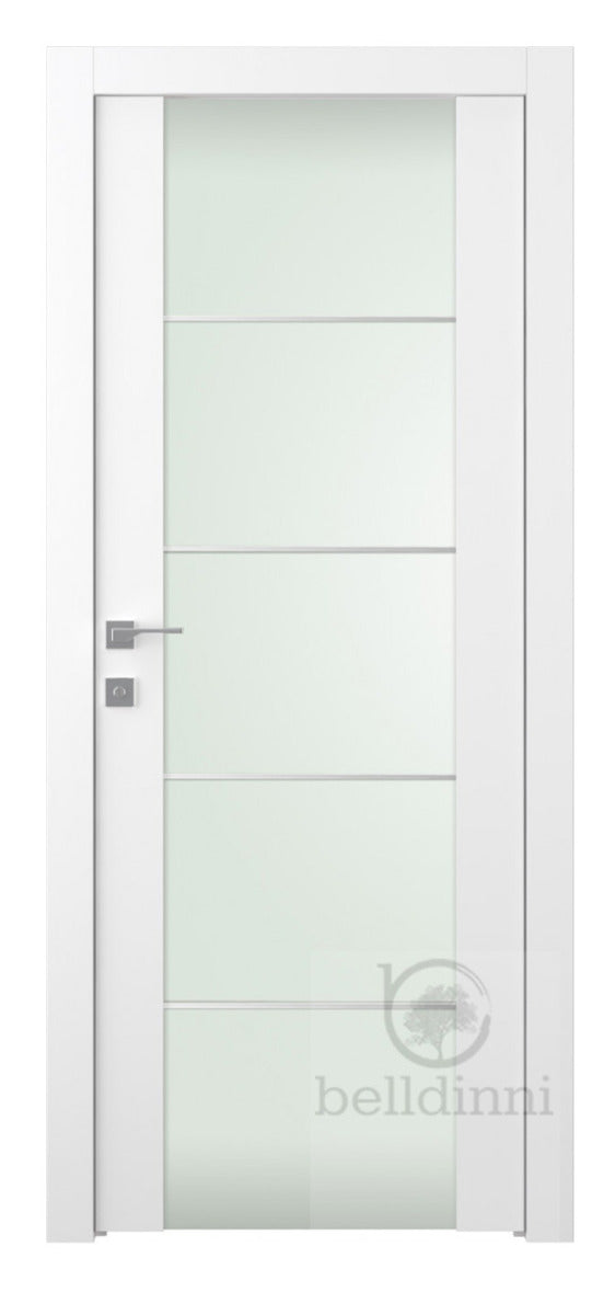 Belldinni SmartPro H3G 4H Polar White Enamel Modern Interior Door