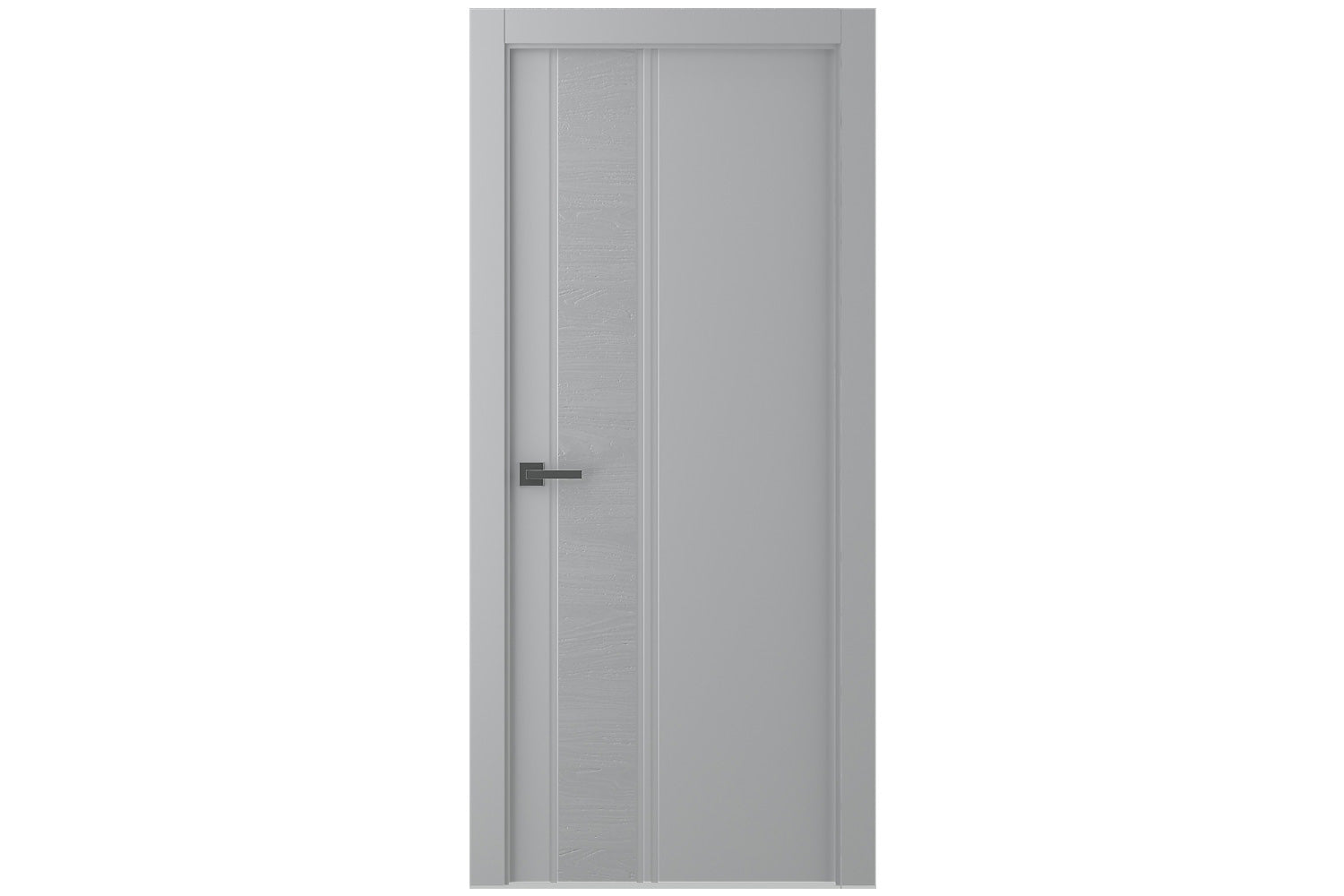 Belldinni Twinwood 1 Light Gray Modern Interior Door - Single Door