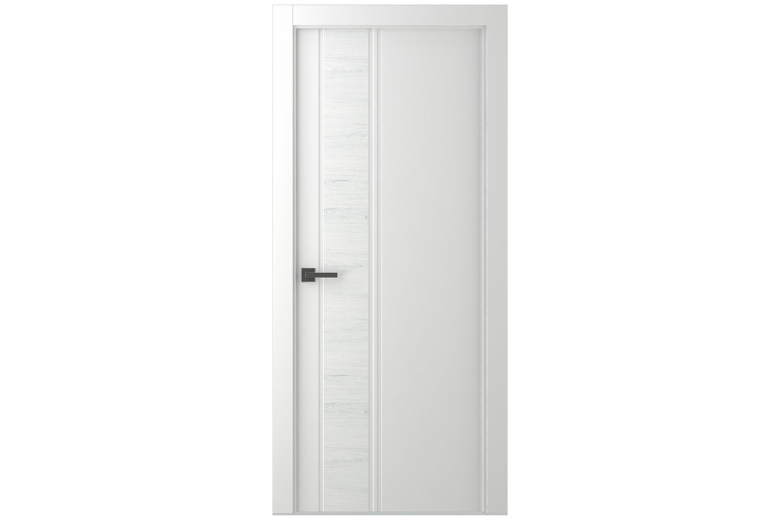 Belldinni Twinwood 1 Polar White Modern Interior Door - Single Door