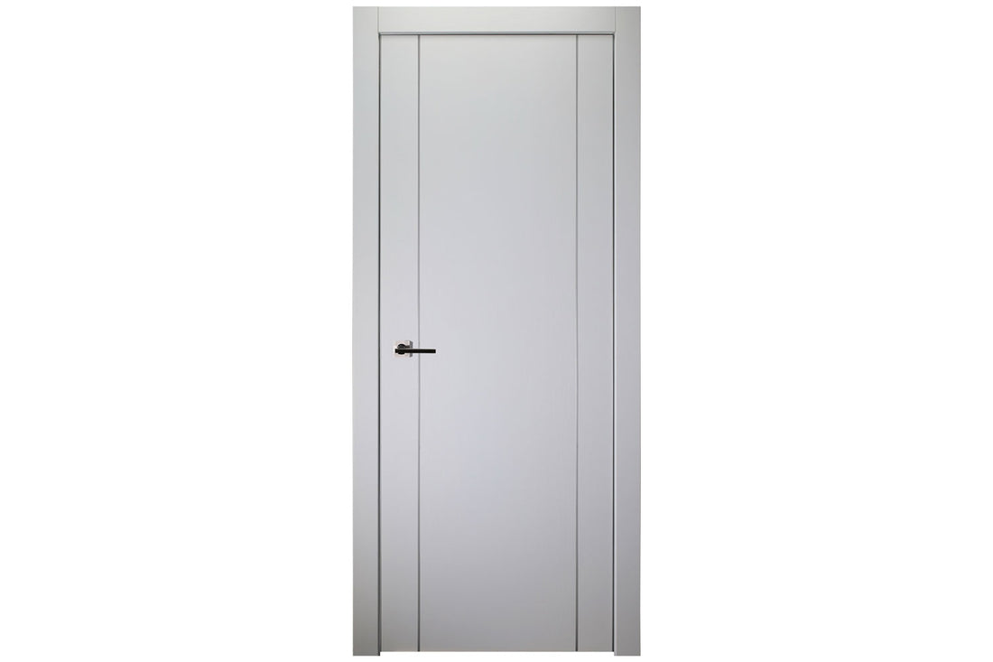 Belldinni Unica 2U Bianco Noble Laminated Modern Interior Door - Single Door