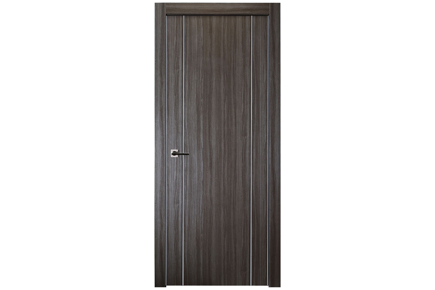 Belldinni Unica 2U Gray Oak Laminated Modern Interior Door - Single Door