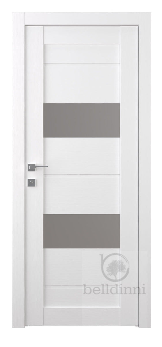 Belldinni Vita Vetro Bianco Noble Laminated Modern Interior Door