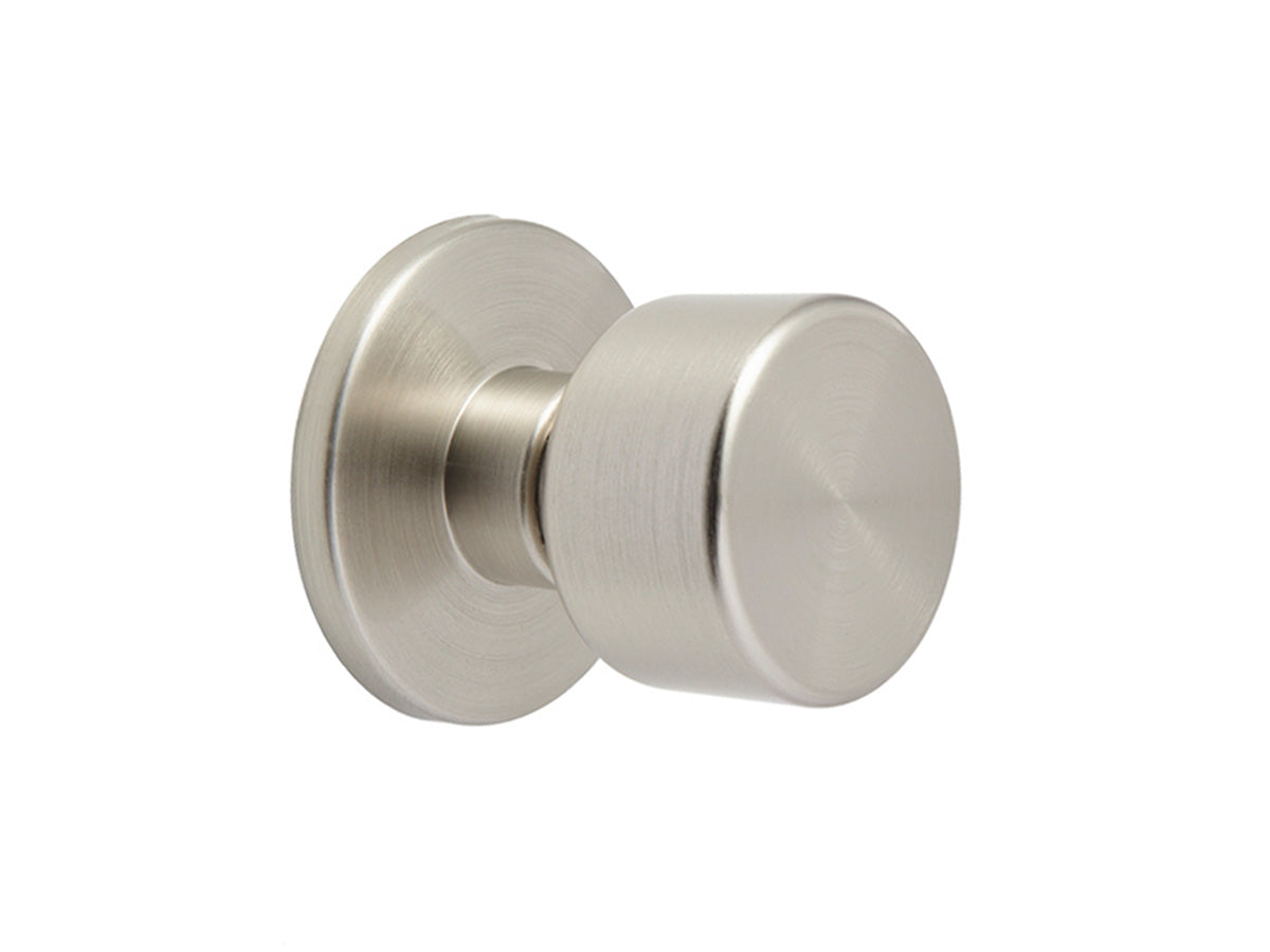 BHP Mission Bell Knob - Satin Nickel