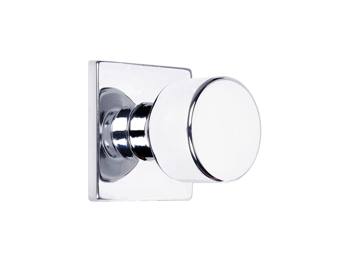 BHP Union Square Knob - Chrome
