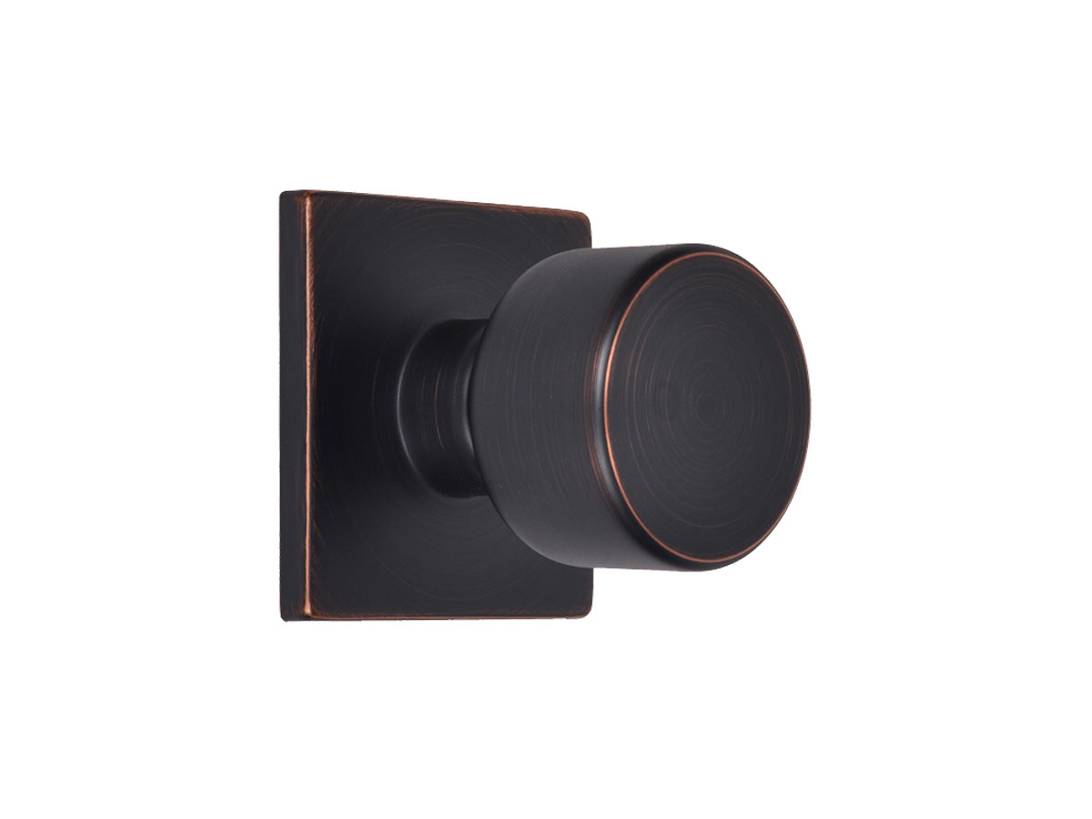 BHP Union Square Knob - Dark Bronze