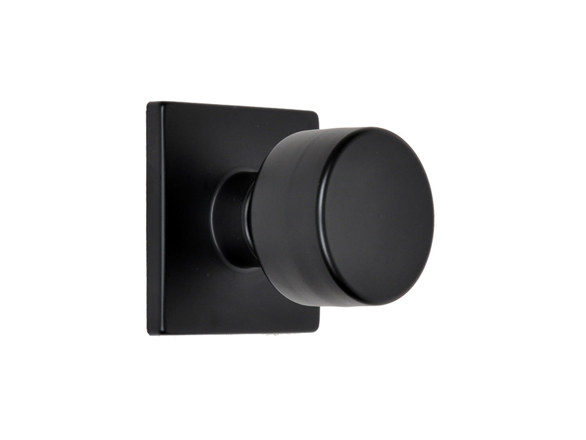 BHP Union Square Knob - Matte Black