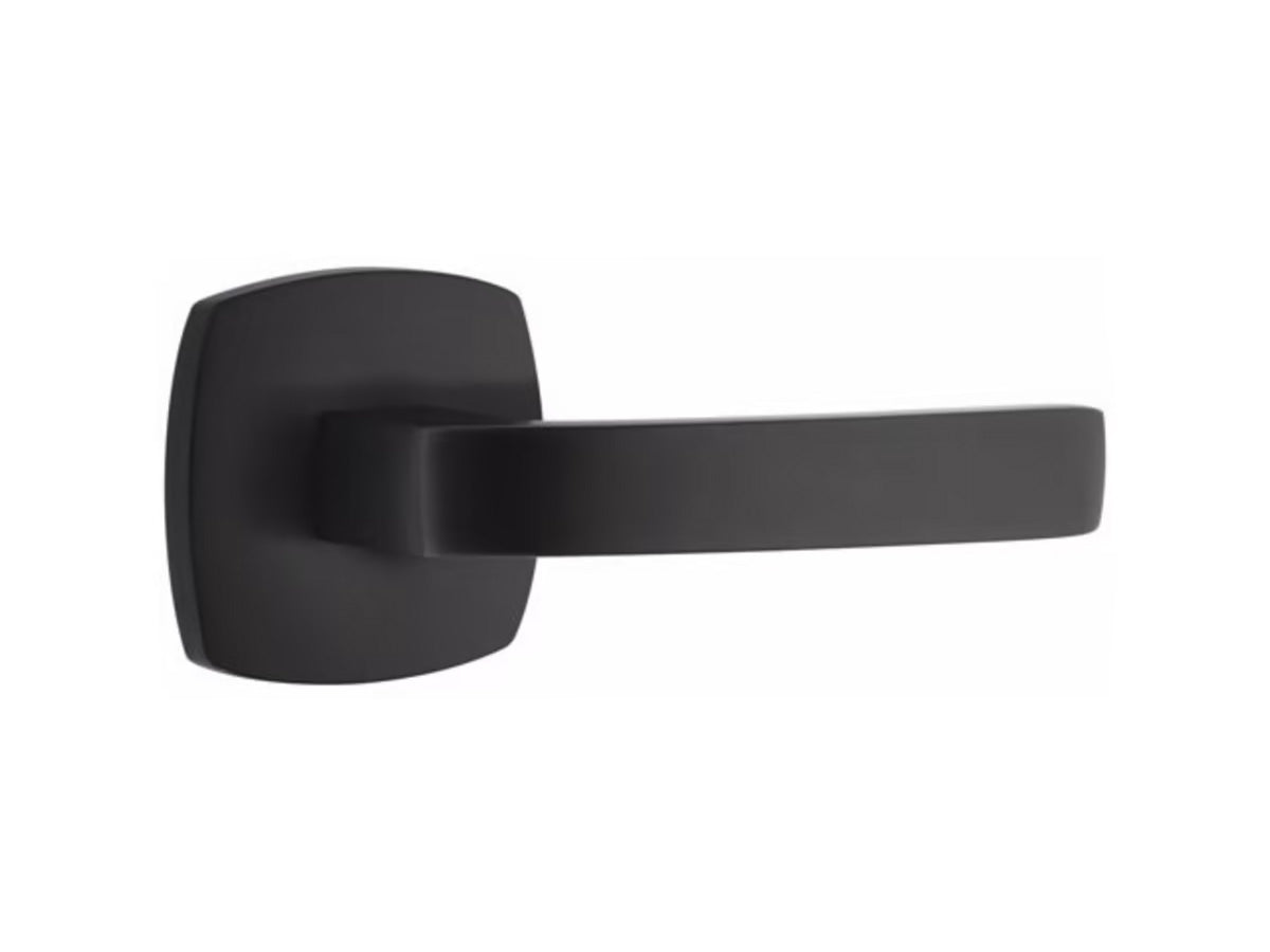 Emtek Breslin Brass Lever - Flat Black US19