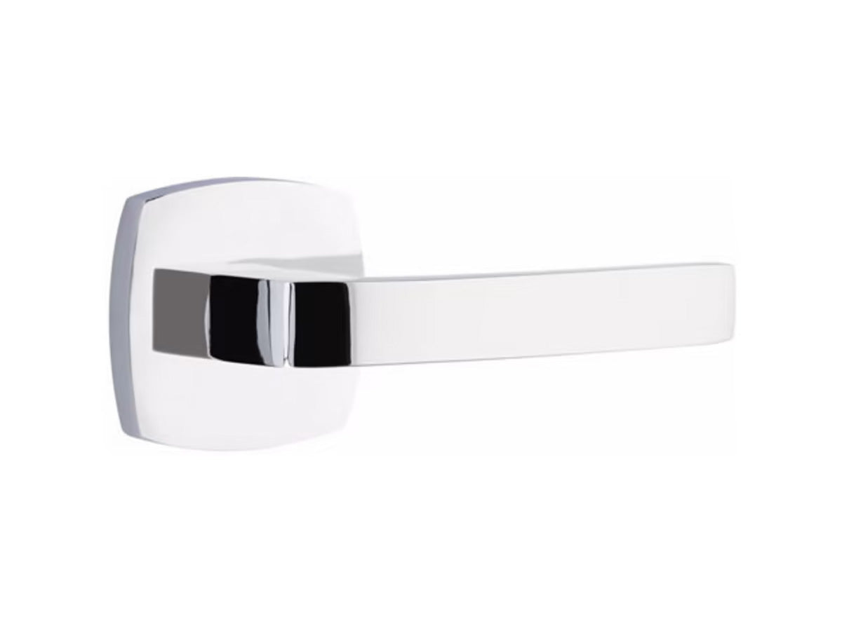 Emtek Breslin Brass Lever - Polished Chrome US26