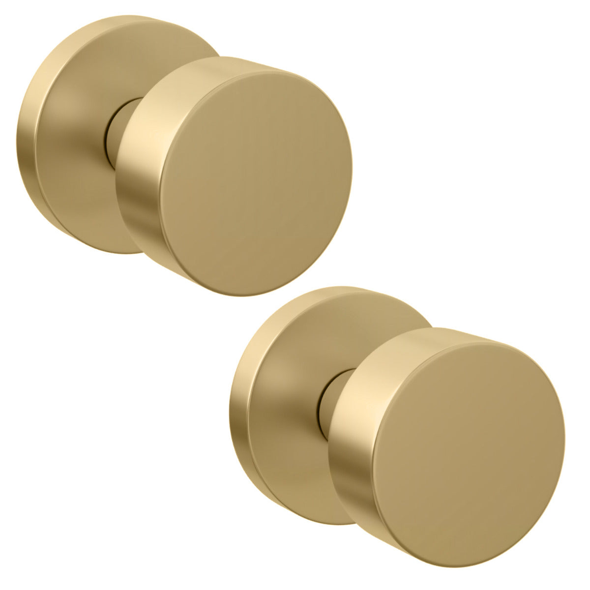 Mega Handles Buena Knob Satin Brass SB