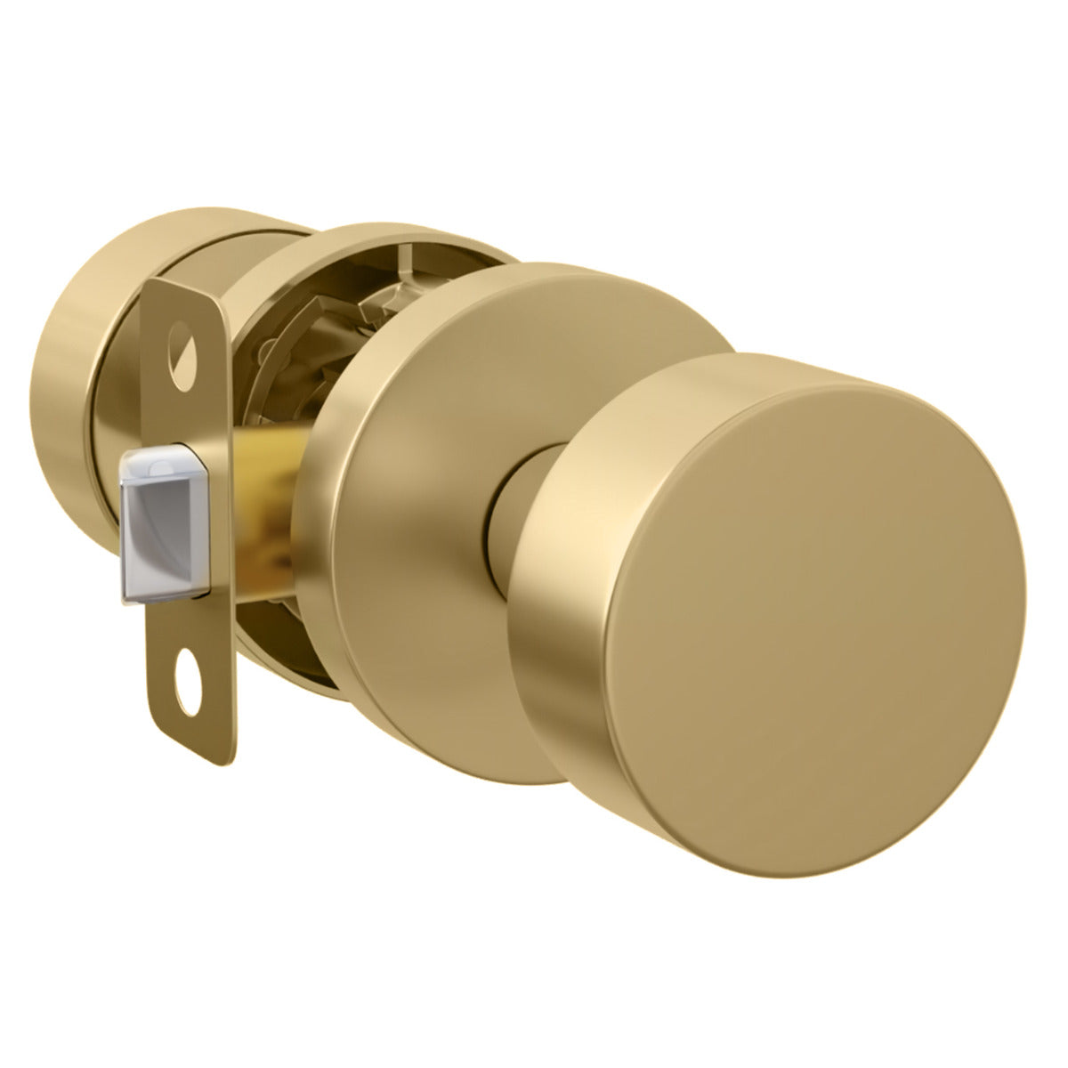 Mega Handles Buena Knob Satin Brass SB