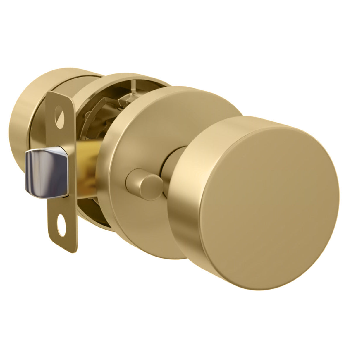 Mega Handles Buena Knob Satin Brass SB