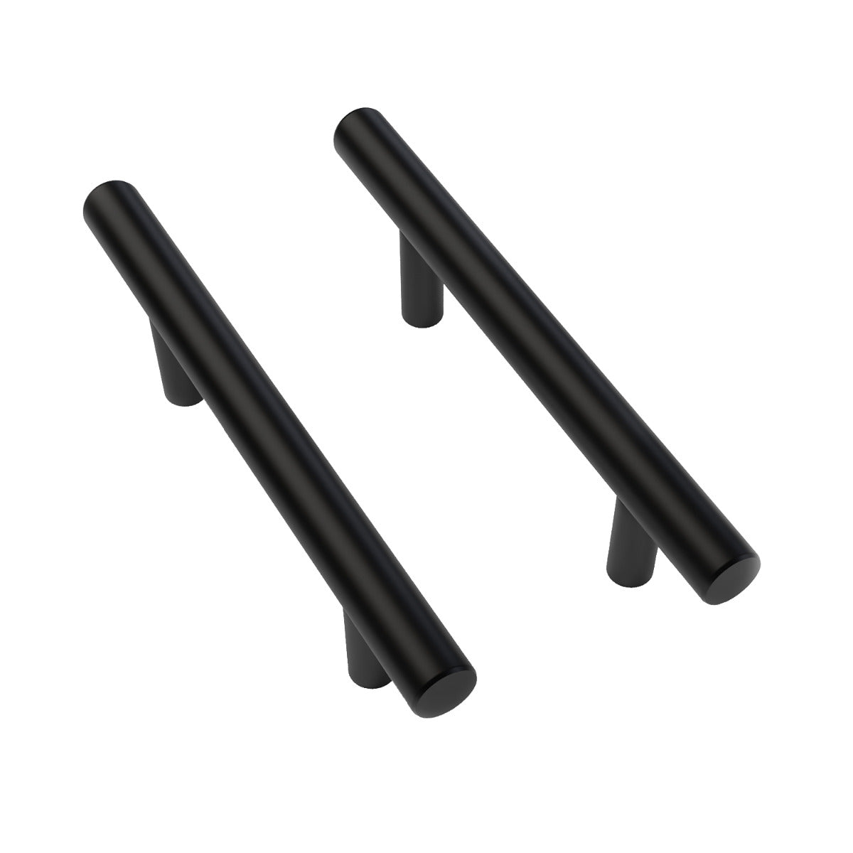 Mega Handles 5" Canara Cabinet Pulls Matte Black MB (pack of 15/25/35)