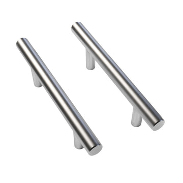 Mega Handles 5" Canara Cabinet Pulls Satin Nickel SN (pack of 15/25/35)