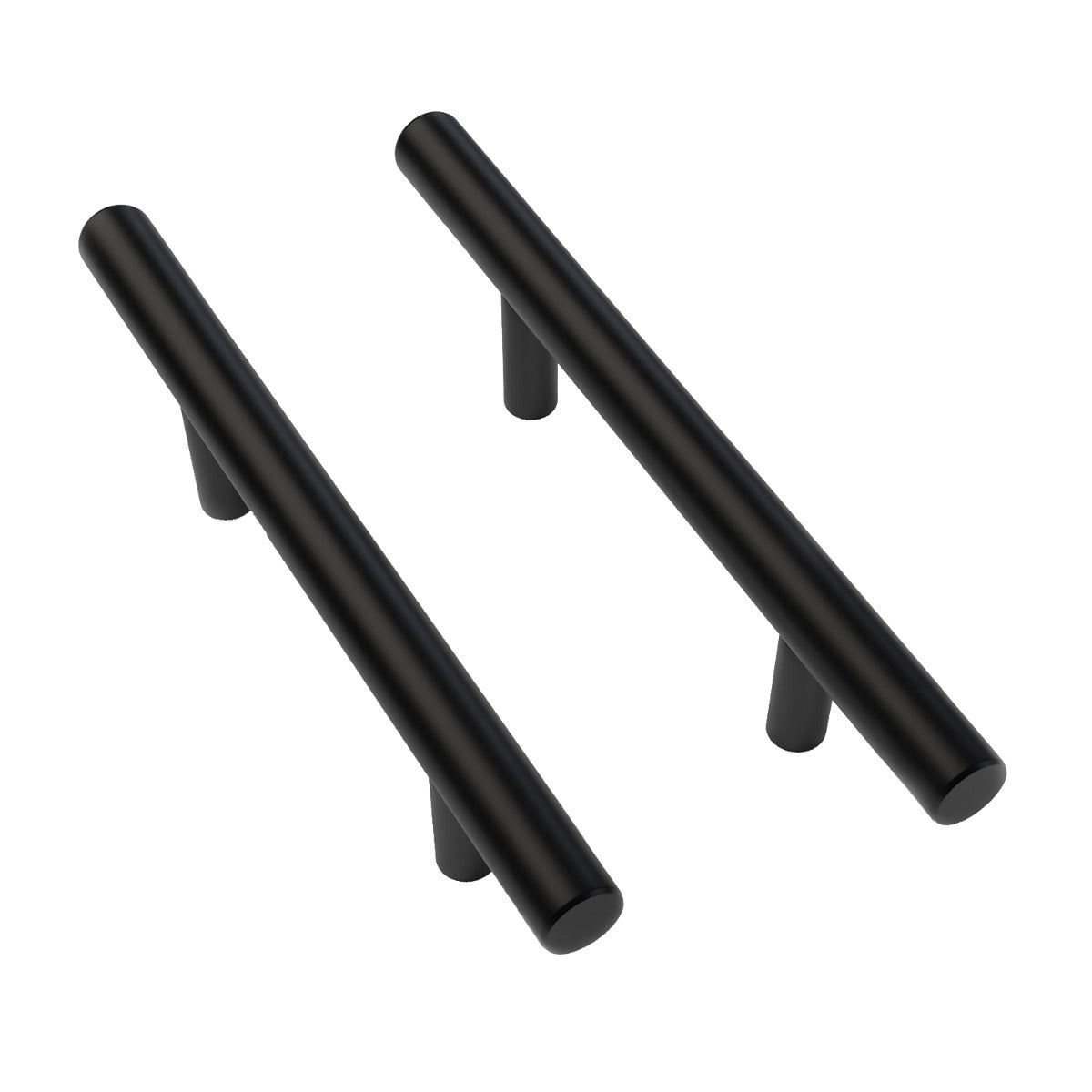 Mega Handles 6" Canara Cabinet Pulls Matte Black MB (pack of 35)