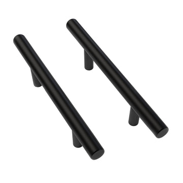 Mega Handles 6" Canara Cabinet Pulls Matte Black MB (pack of 35)