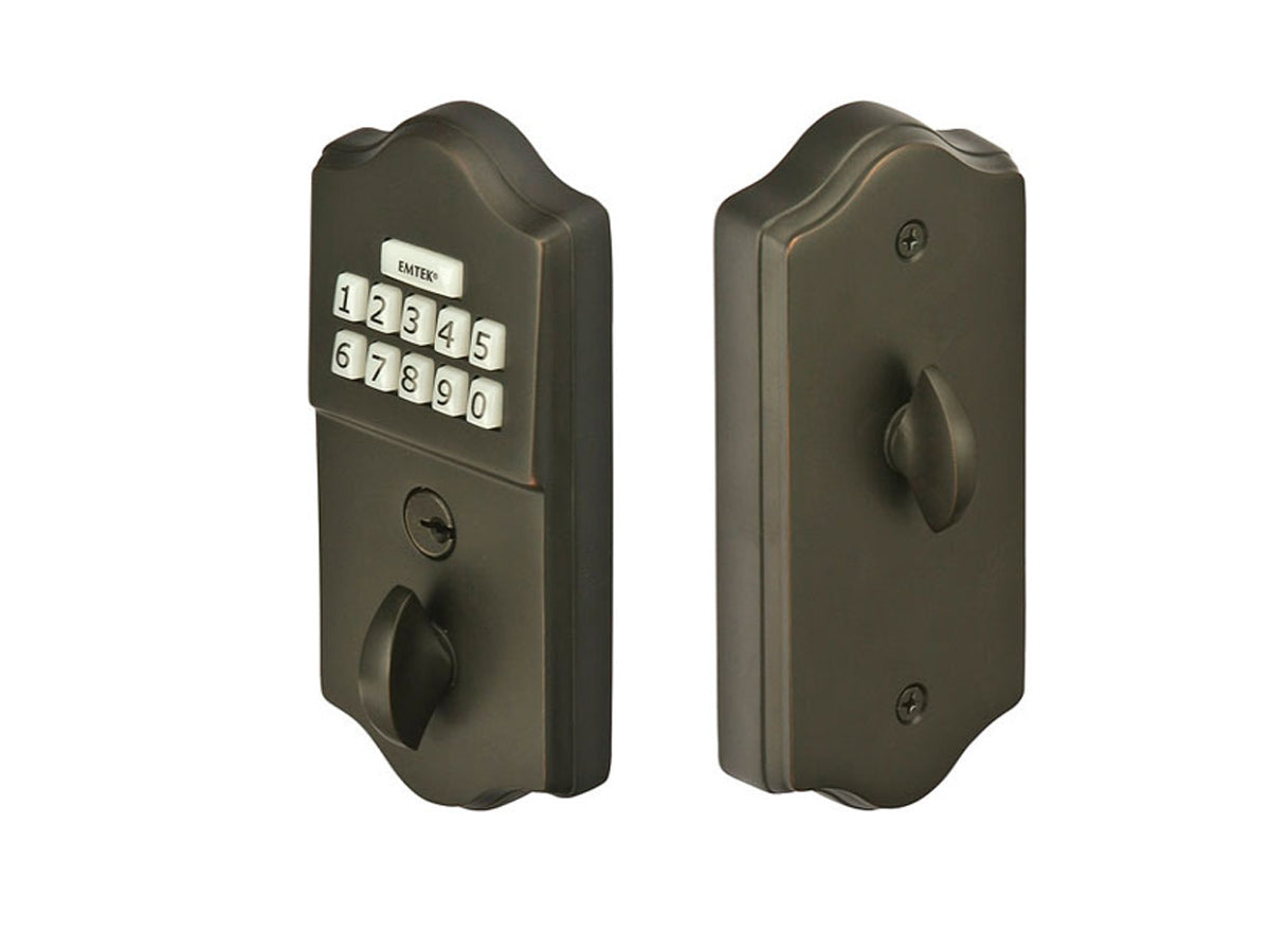 Emtek Keypad Deadbolt Oil Rubbed Bronze US10B