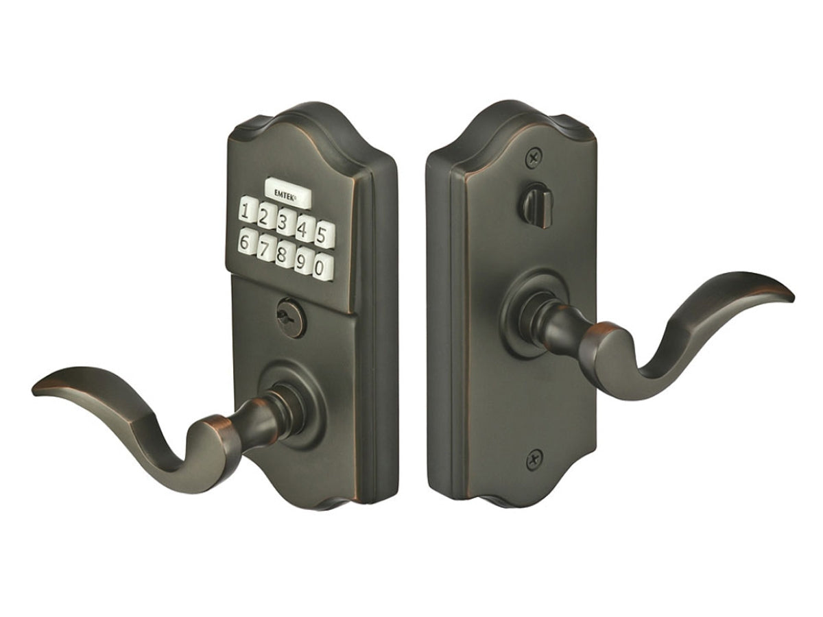 Emtek Keypad Leverset Oil Rubbed Bronze US10B