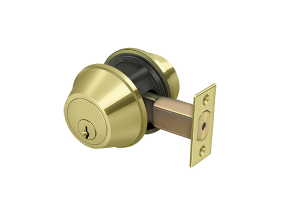 Deltana Double Deadbolt GR2 w/ 2-3/4" Backset