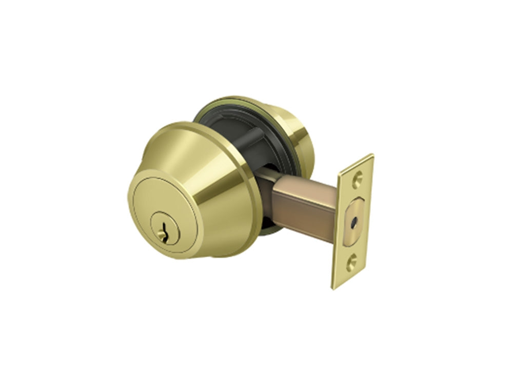 Deltana Double Deadbolt GR2 w/ 2-3/4" Backset