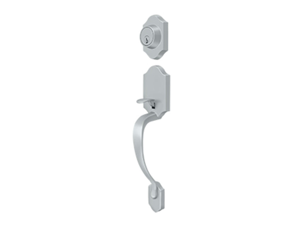 Deltana Hanover Handleset Brushed Chrome US26D