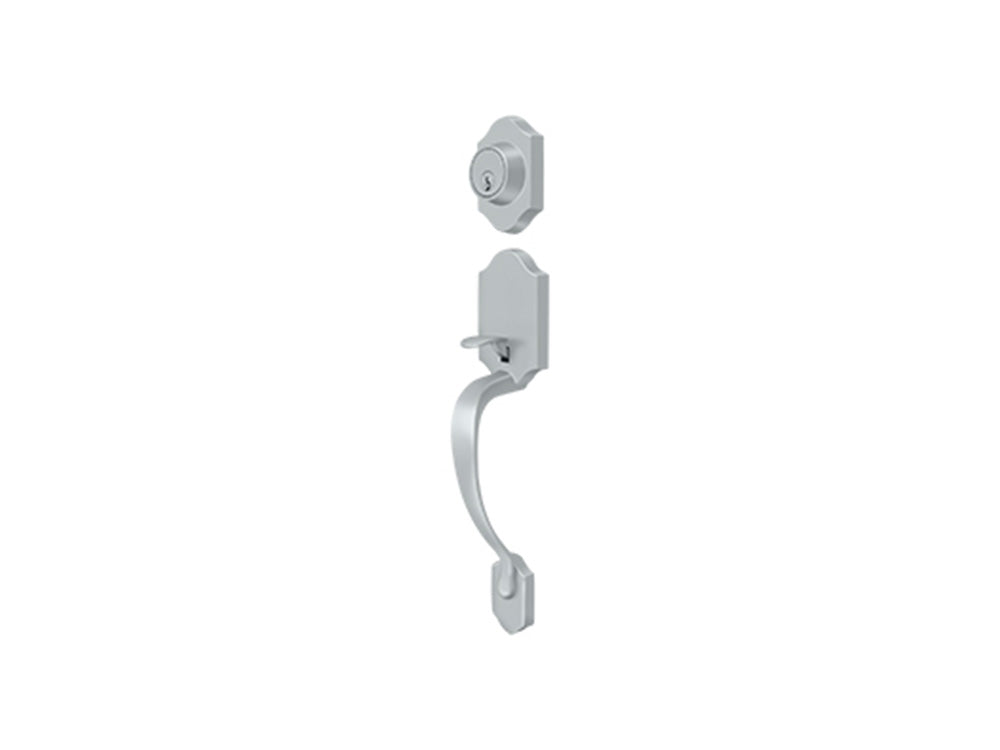 Deltana Hanover Handleset Brushed Chrome US26D