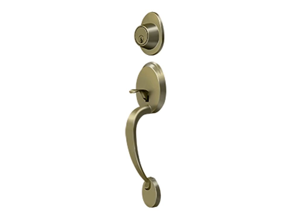 Deltana Montego Handleset Antique Brass US5