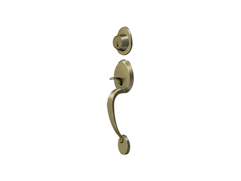 Deltana Montego Handleset Antique Brass US5