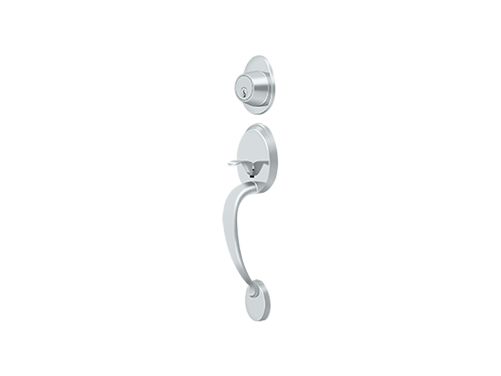 Deltana Montego Handleset Polished Chrome US26