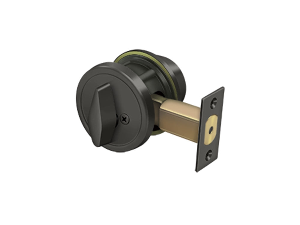Deltana Single Deadbolt GR2 w/ 2-3/4" Backset