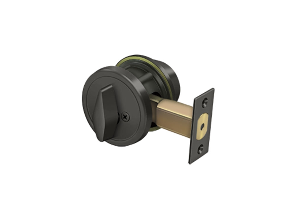 Deltana Single Deadbolt GR2 w/ 2-3/4" Backset