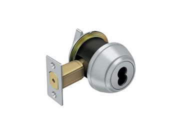 Deltana Single Deadbolt IC Core Non CYL GR1