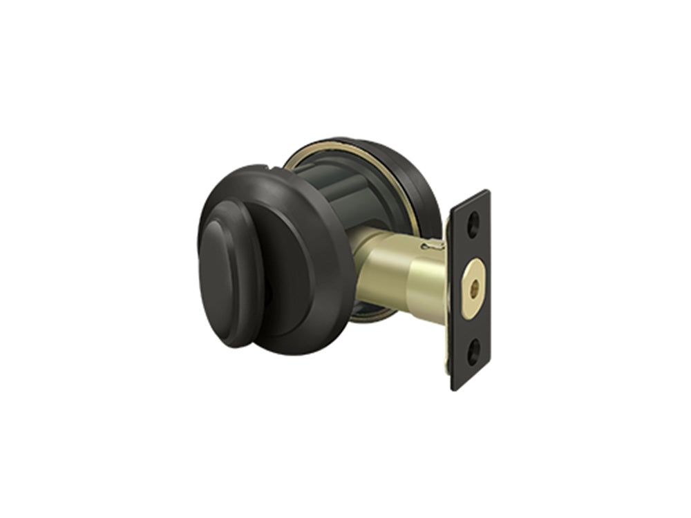 Deltana Solid Brass Port Royal Deadbolt Lock Grade 2