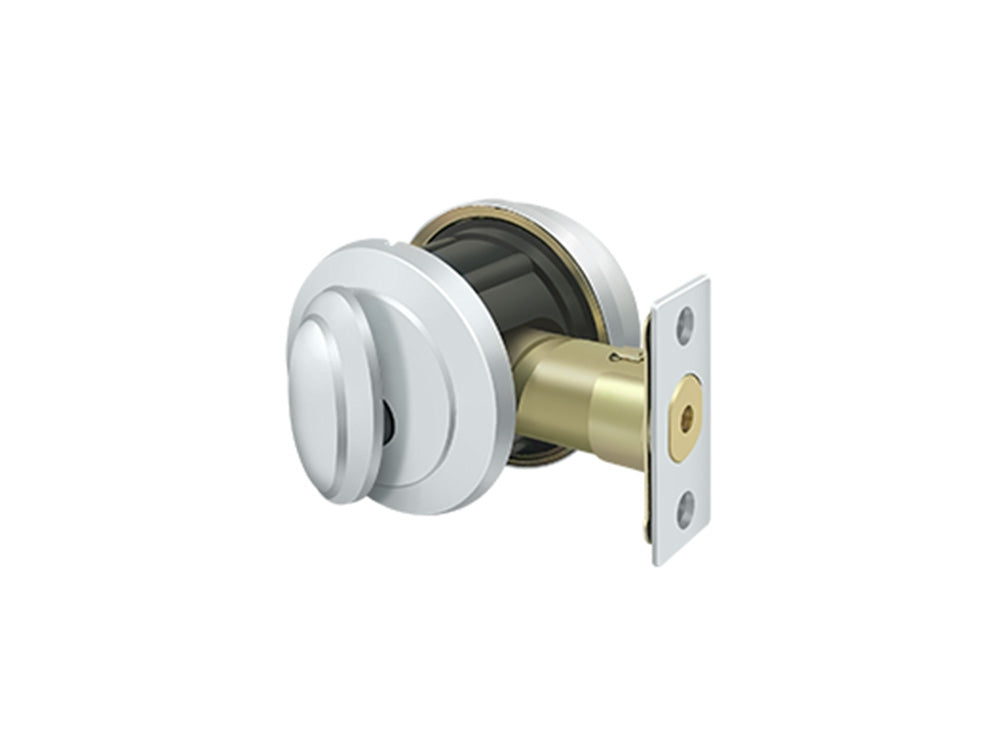 Deltana Solid Brass Port Royal Deadbolt Lock Grade 2