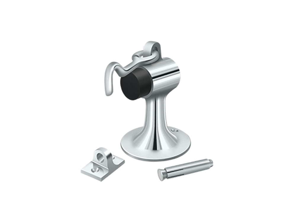 Deltana Cement Floor Mount Bumper w/ Holder