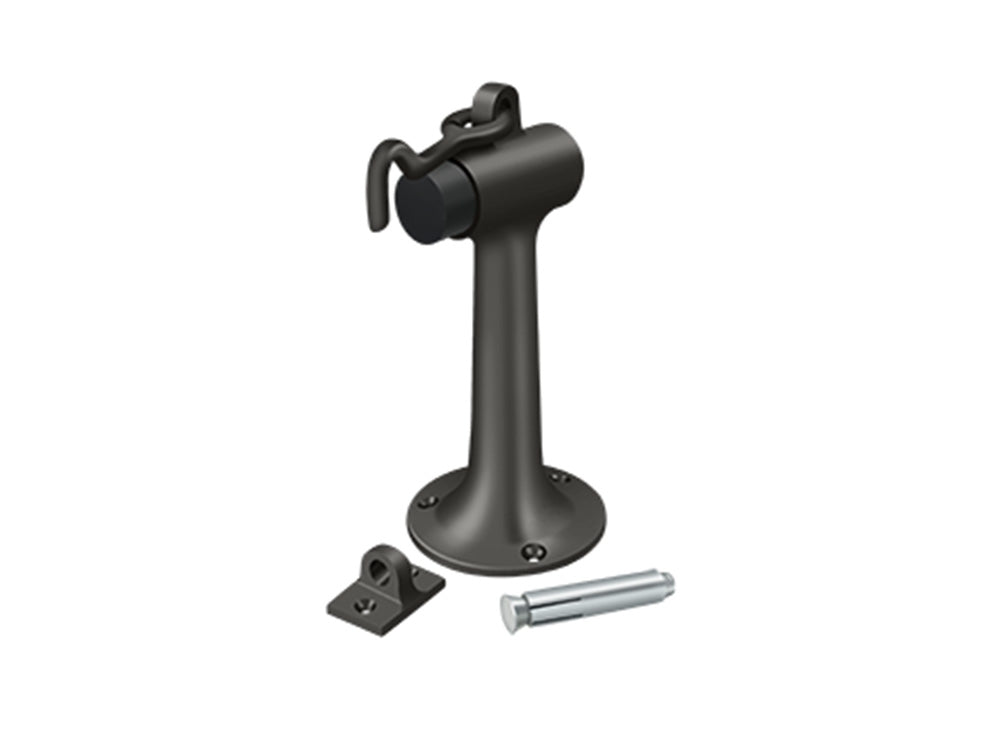 Deltana Floor Mount 6" Bumper w/ Hook & Eye HD