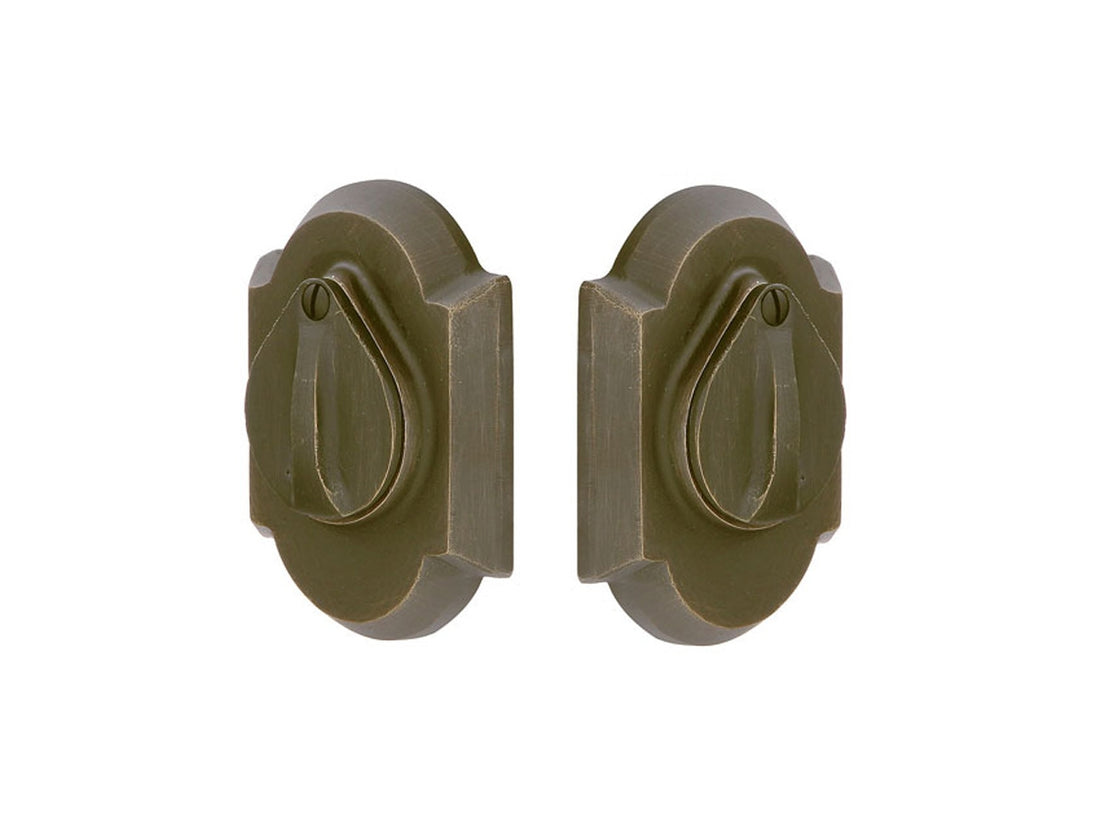 Emtek Sandcast Bronze #1 Deadbolt Medium Bronze Patina MB