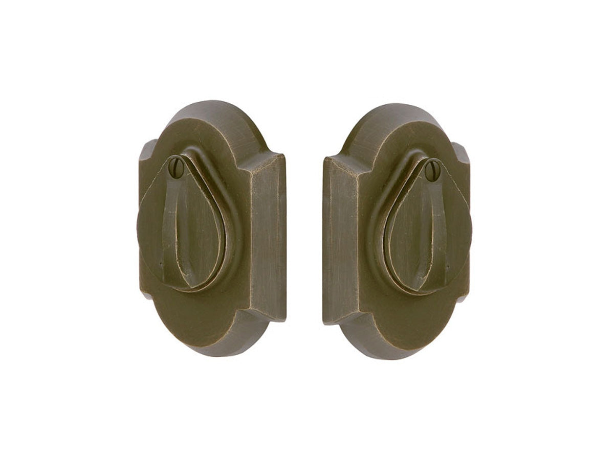 Emtek Sandcast Bronze #1 Deadbolt Medium Bronze Patina MB